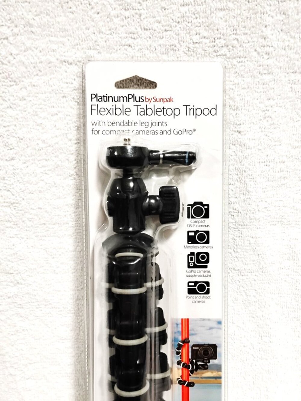 Platinum Plus Flexible Tabletop Tripod Bendable Camera Stand - Picture 2 of 4
